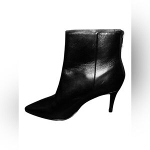Zadig and Voltaire Courtney Leather Ankle Boots in Black - Size 38 (NEW)